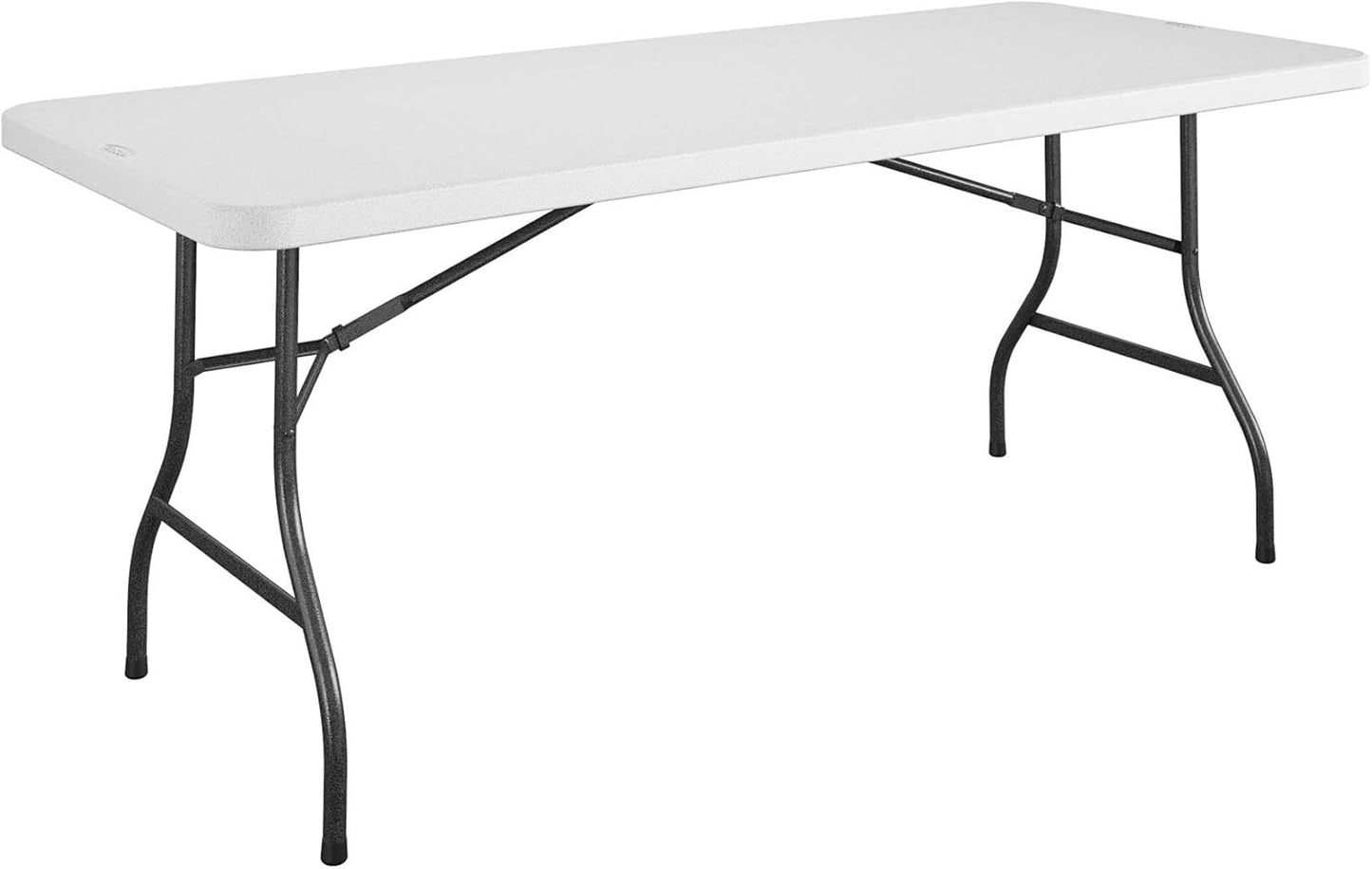 COSCO 6 Foot Blow Molded Folding Table for Indoor and Outdoor Use