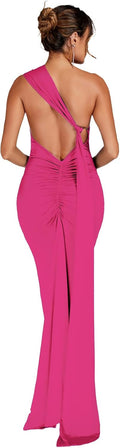 Women Backless Bodycon Maxi Dress by ABYOVRT for Events