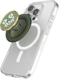 PopSockets Phone Grip for MagSafe with Kickstand - Green Flower