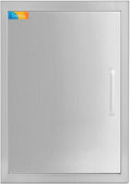 Treshin Outdoor Kitchen Door 17 in x 24 in Single BBQ Access Door