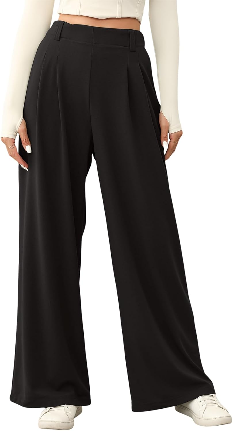 EVALESS Women's Wide Leg Pants for Comfort and Style