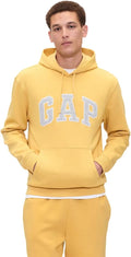 GAP Men's Logo Fleece Hoodie for Men - Soft Everyday Layer