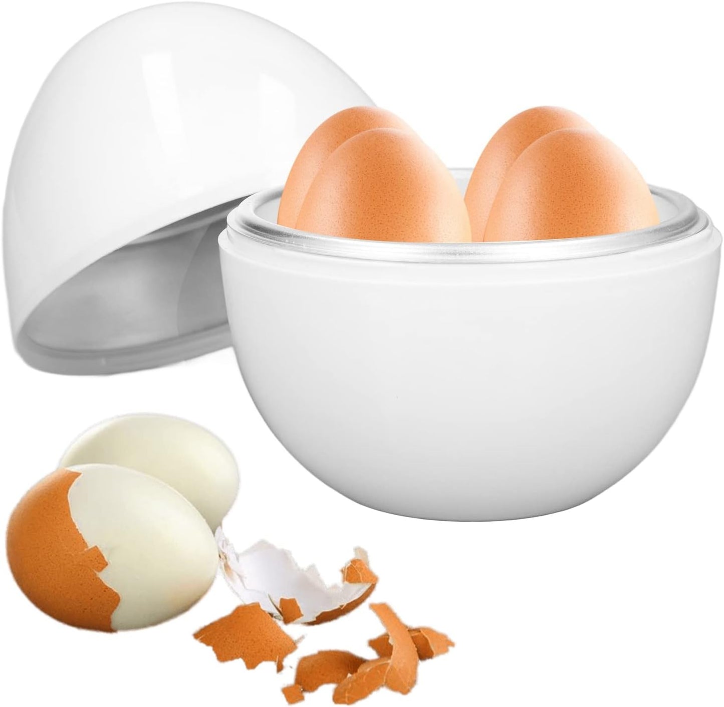 Fast & Easy 4-Cavity Microwave Egg Cooker by Cyrank