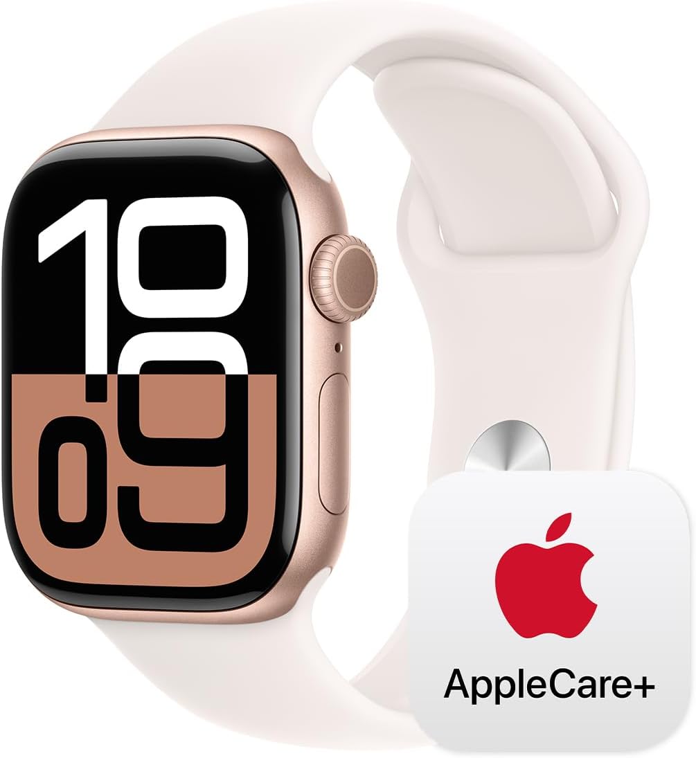 Apple Watch Series 10: Fitness Tracker & ECG with AppleCare+!