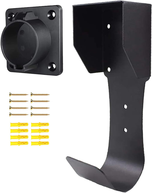 MAX GREEN Wall-Mount Nozzle Holder - Secure EV Charger Storage