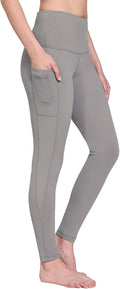 fleece lined leggings thermal winter tights - warm high waisted yoga 2