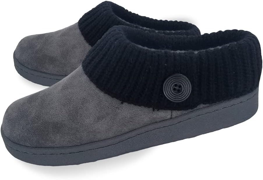 Clarks Women's Knit Scuff Slippers for Ultimate Comfort