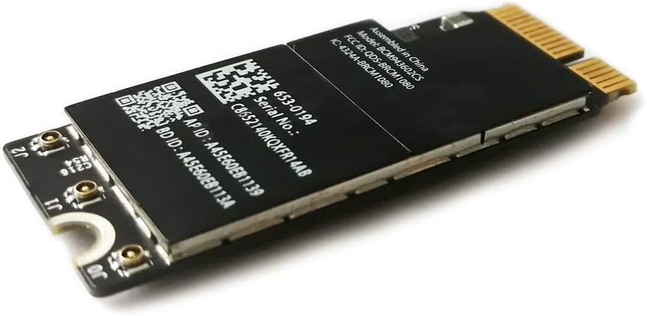 Bluetooth 4.0 WiFi Airport Card Replacement for MacBook Pro