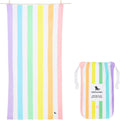 Beach Towel Large - Quick Dry, Sand Free Unicorn Waves
