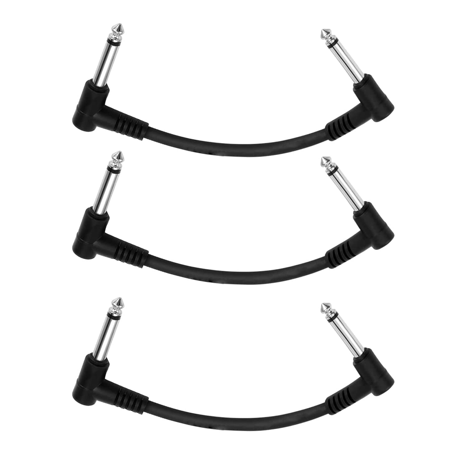 Ultra-Flexible Guitar Patch Cable 3-Pack - SDYQD