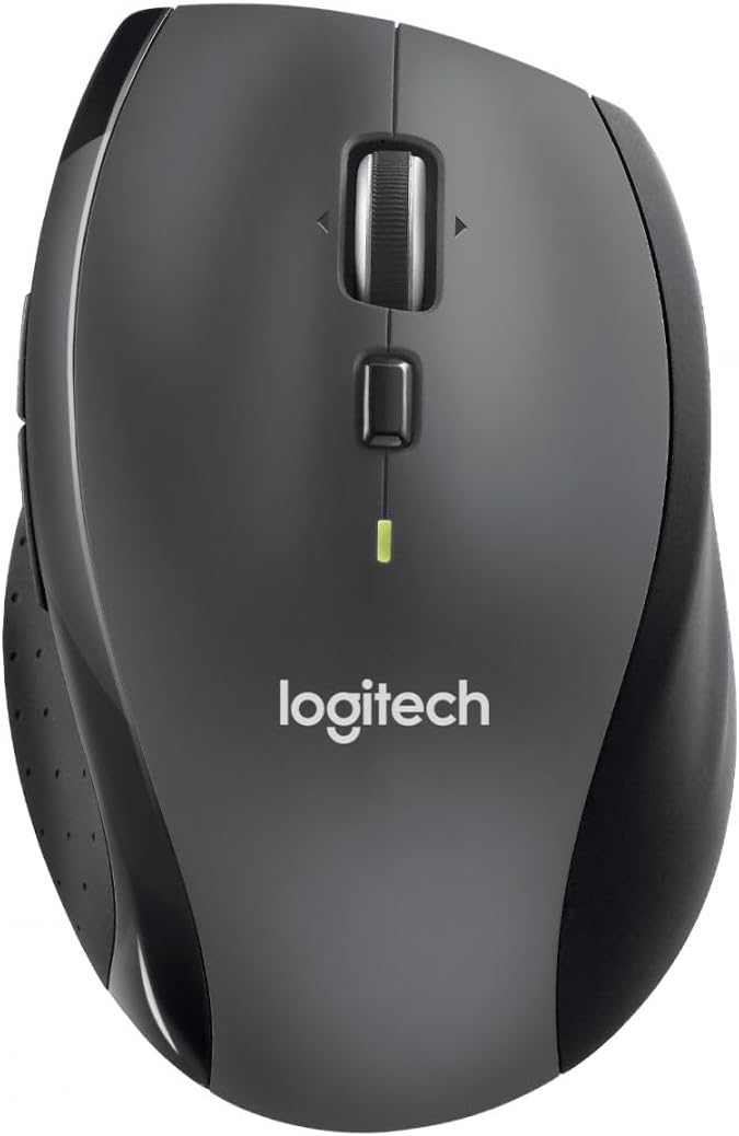 Logitech M705 Wireless Laser Mouse with 8 Buttons for Precision