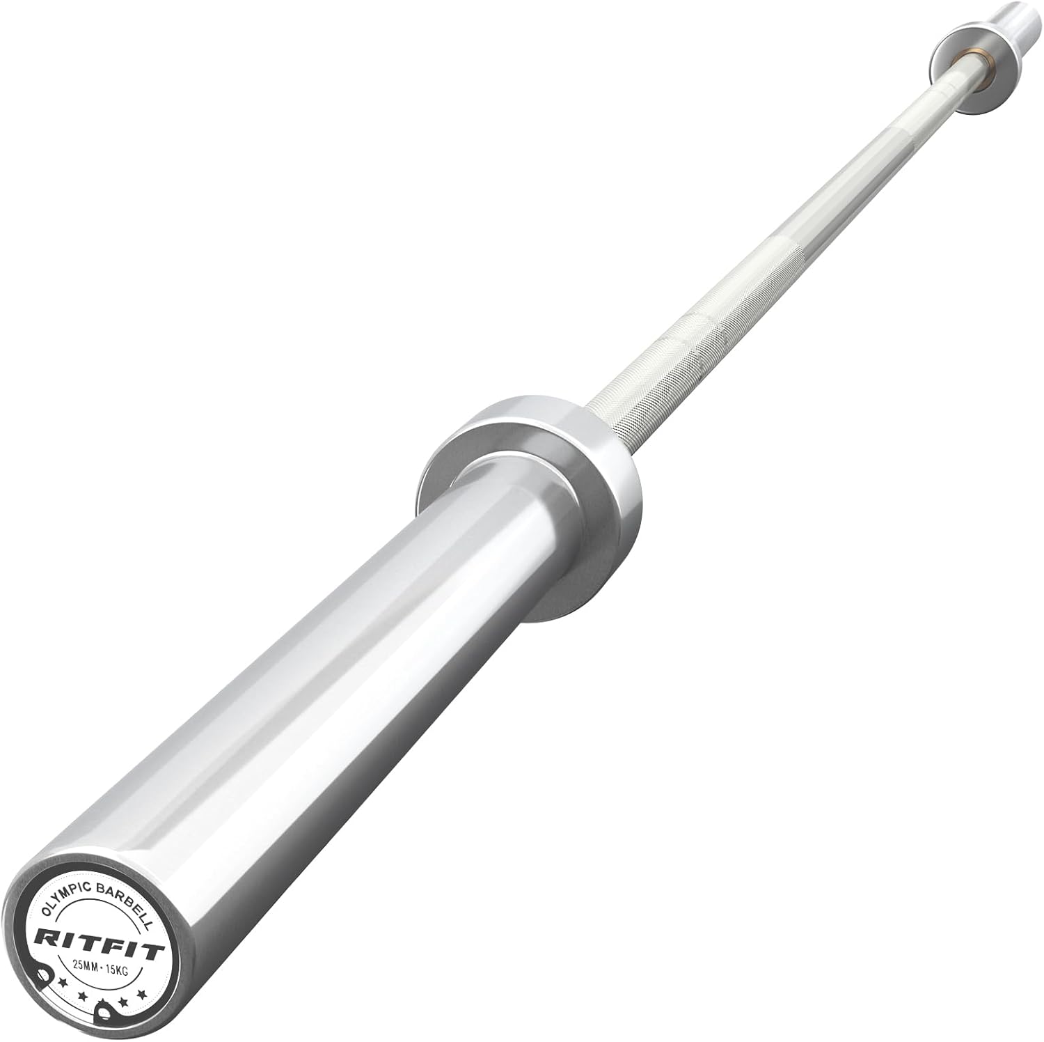 RITFIT 7FT Olympic Barbell for Strength Training and Weightlifting