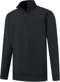 Boys Long Sleeve Quarter Zip Pullover Fleece Mock Neck - Warm Youth