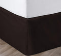 SGI Bedding 15 inch Drop Bed Skirt Queen Size - Tailored Pleated Look
