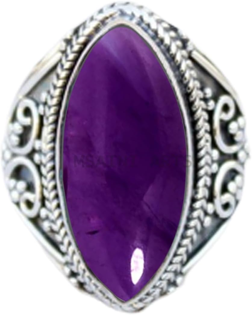 Solid 925 Sterling Silver Ring for Women & Girls, Unique Design