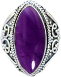 Solid 925 Sterling Silver Mystic Quartz Ring for Women - Chunky Rings