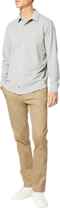 Dockers Men Slim Fit Khaki Lux Cotton Stretch Pants - Comfortable Fit