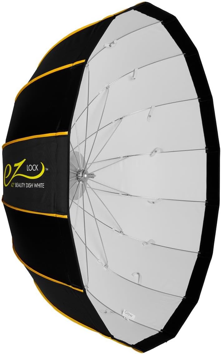 Glow EZ Lock 42 Collapsible White Beauty Dish Softbox Review