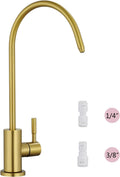 Tohlar Drinking Water Faucet for Kitchen Sink - Brushed Gold Filtered