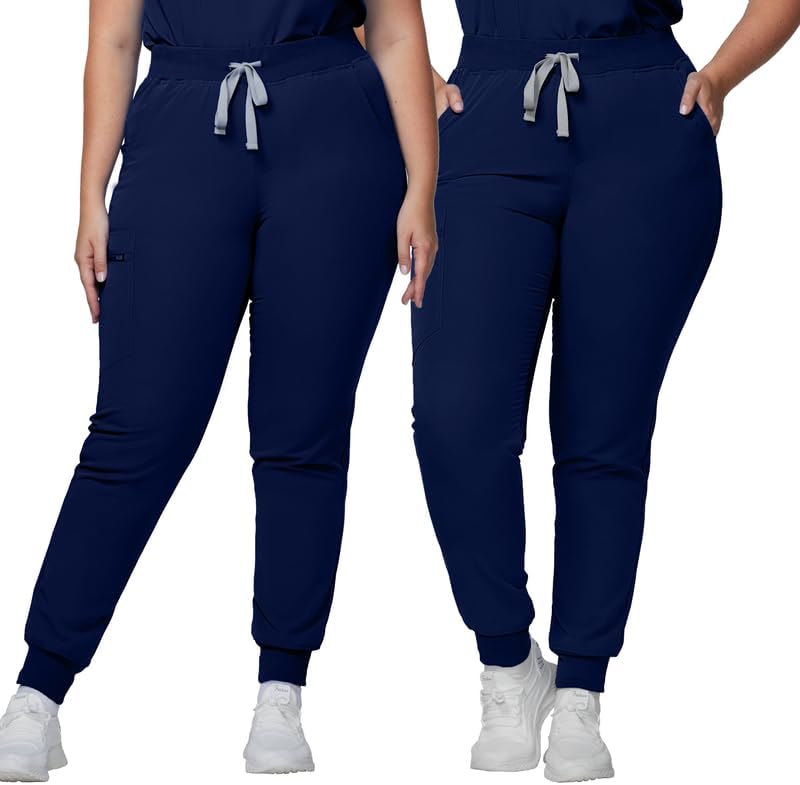 Kitmaz Medical Scrub Pants for Women - Slim Fit Joggers