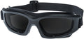 Men's Heavy-Duty Motorcycle Goggles with Hard Case and Storage Pouch