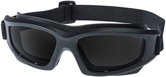 Heavy-Duty Motorcycle Goggles for Men with Hard Case & Pouch