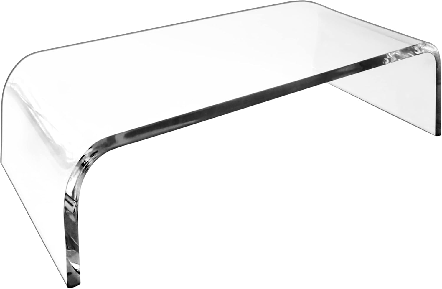 Clear Acrylic Monitor Riser - Elevate Your Workspace!