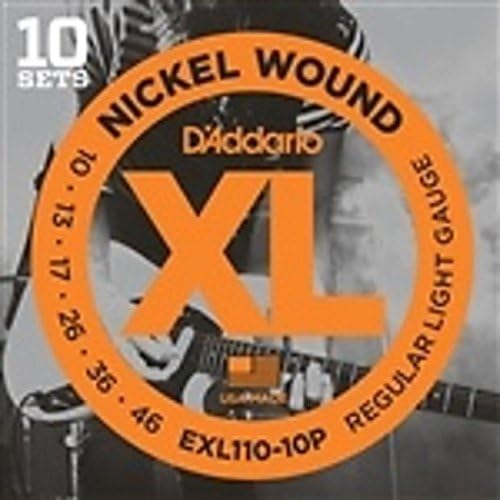 D'Addario EXL110 Electric Guitar Strings - Light - 10 Pack Review