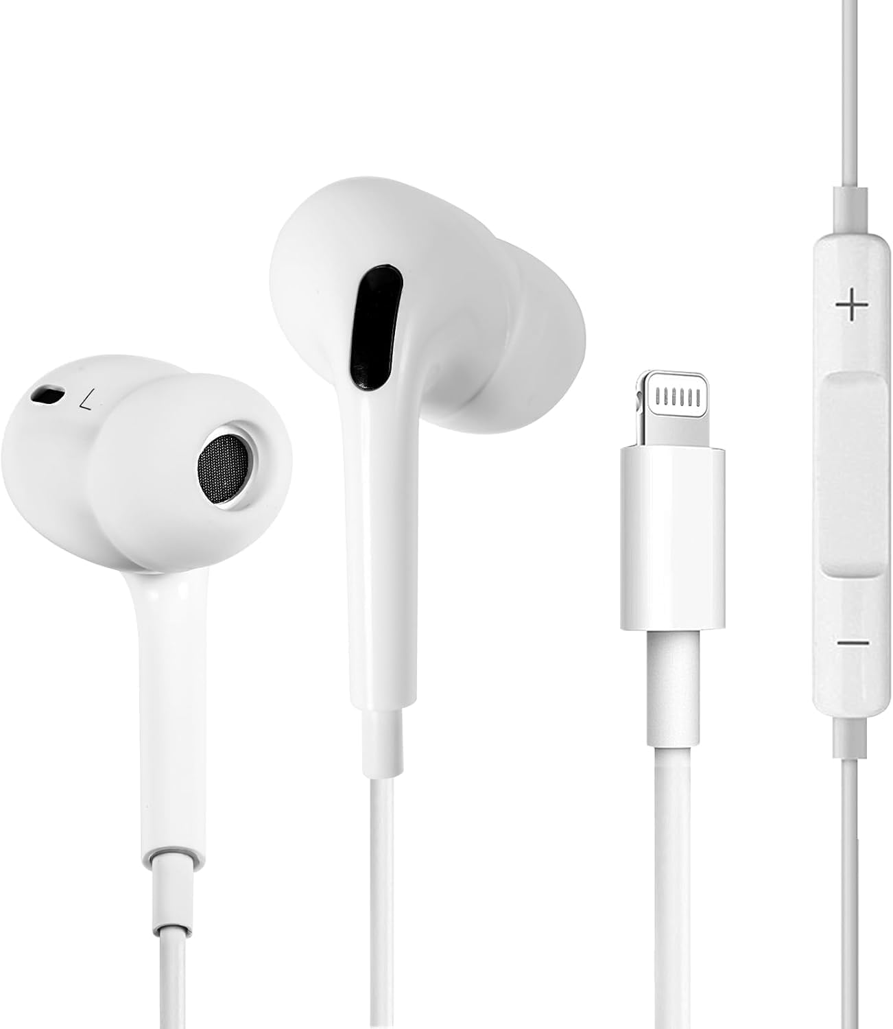Essentiel B iPhone Earbuds - Mic & Volume Control, iOS Compatible