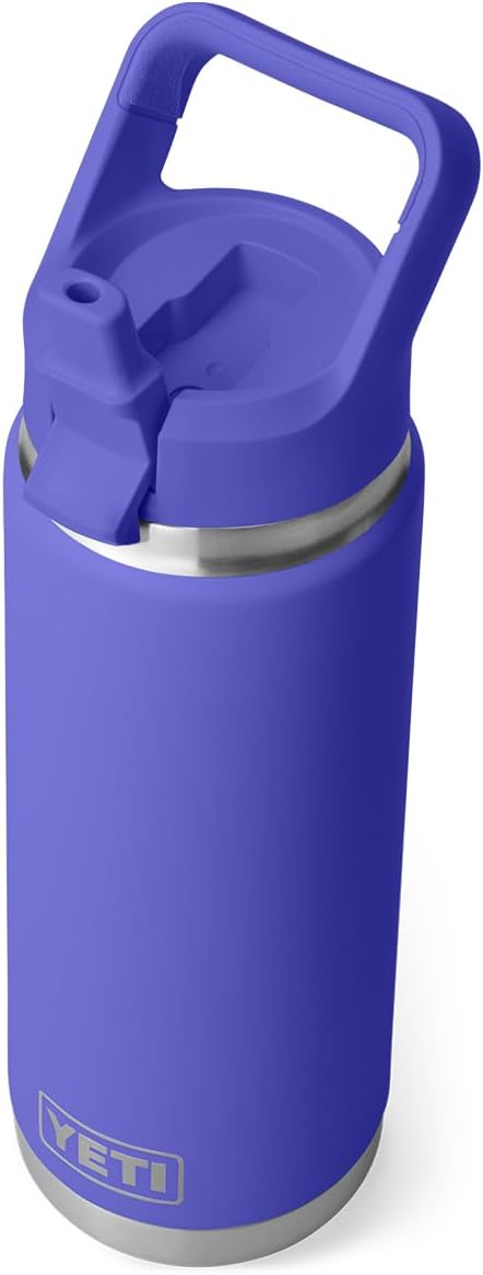 YETI Rambler 26 oz Bottle with Color Matching Straw Cap