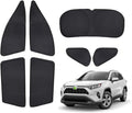 Window Sunshade for 2019-2025 Toyota RAV4 - Full Set Privacy and UV