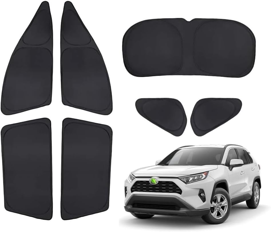 Custom Fit Window Sunshade for 2019-2025 Toyota RAV4 Accessories