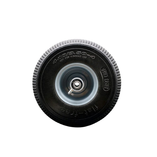 10 x 3 Flat Free Hand Truck Dolly Wheel with 280 lbs Capacity