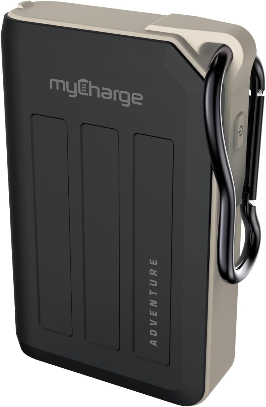 myCharge Adventure Power Bank: Waterproof & Rugged