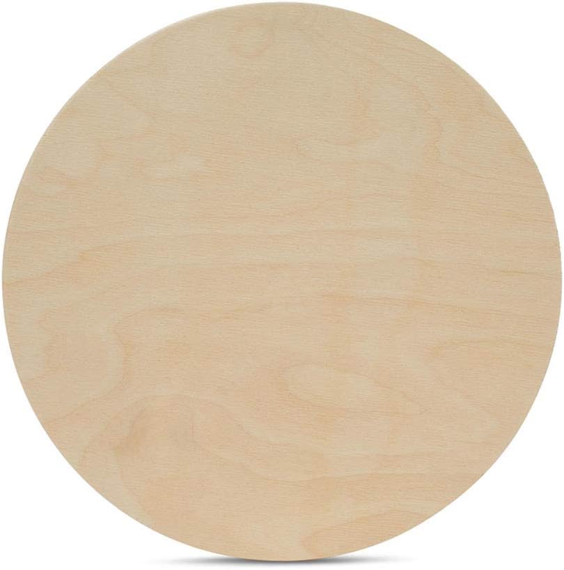 Wood Circles 15 inch Unfinished Birch Plaques for Crafts