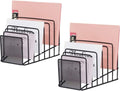 Multi Step File Organizer 2 Pack - 7-Section Incline Desktop Sorter