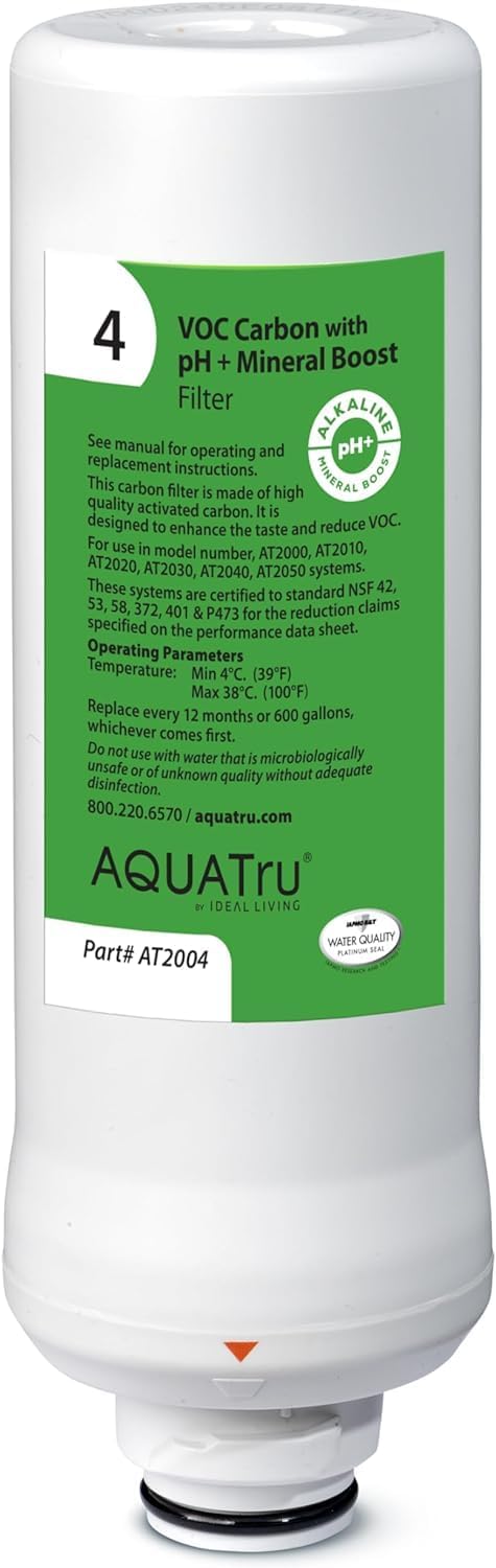 AquaTru Replacement VOC Filter for Classic & Under Sink Models