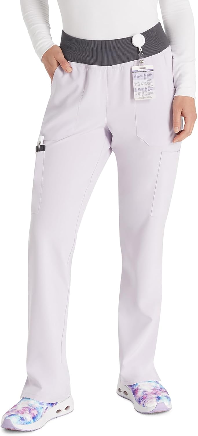 Yoga-Inspired Women's Scrubs with Four-Way Stretch Comfort