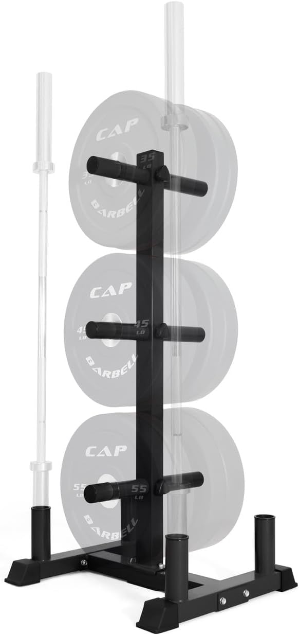 CAPHAUS Olympic Weight Plate Rack for Heavy-Duty Storage