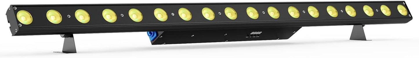 LED Stage Wash Light Bar - 120W 18LEDs 4IN1 RGBW for Events