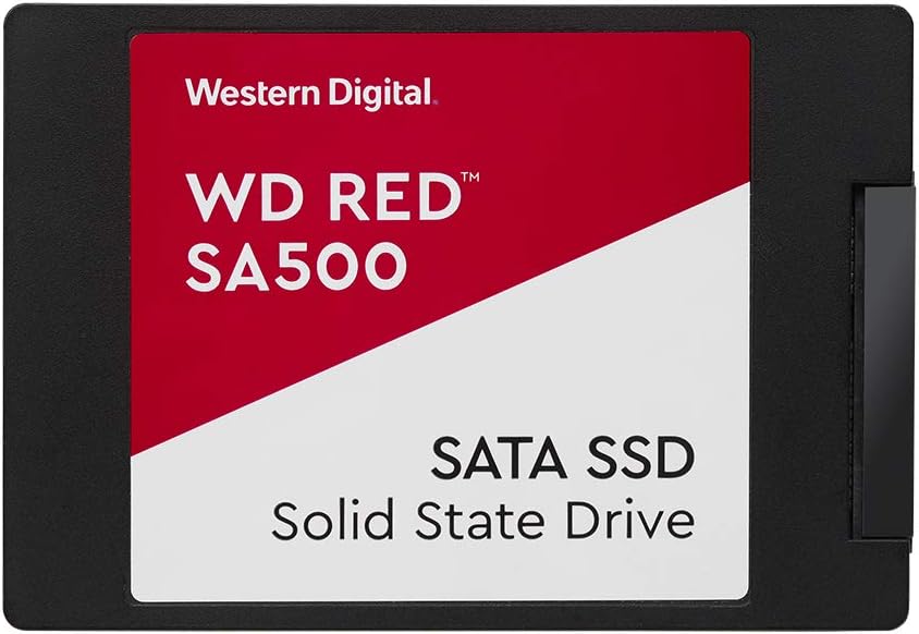 WD Red SA500 NAS SATA SSD - 500 GB Internal Solid State Drive