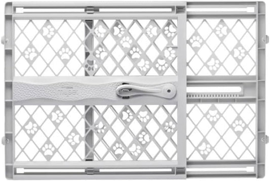 USA-Made MYPET Portable Dog Gate: No Tools, Expandable, Durable