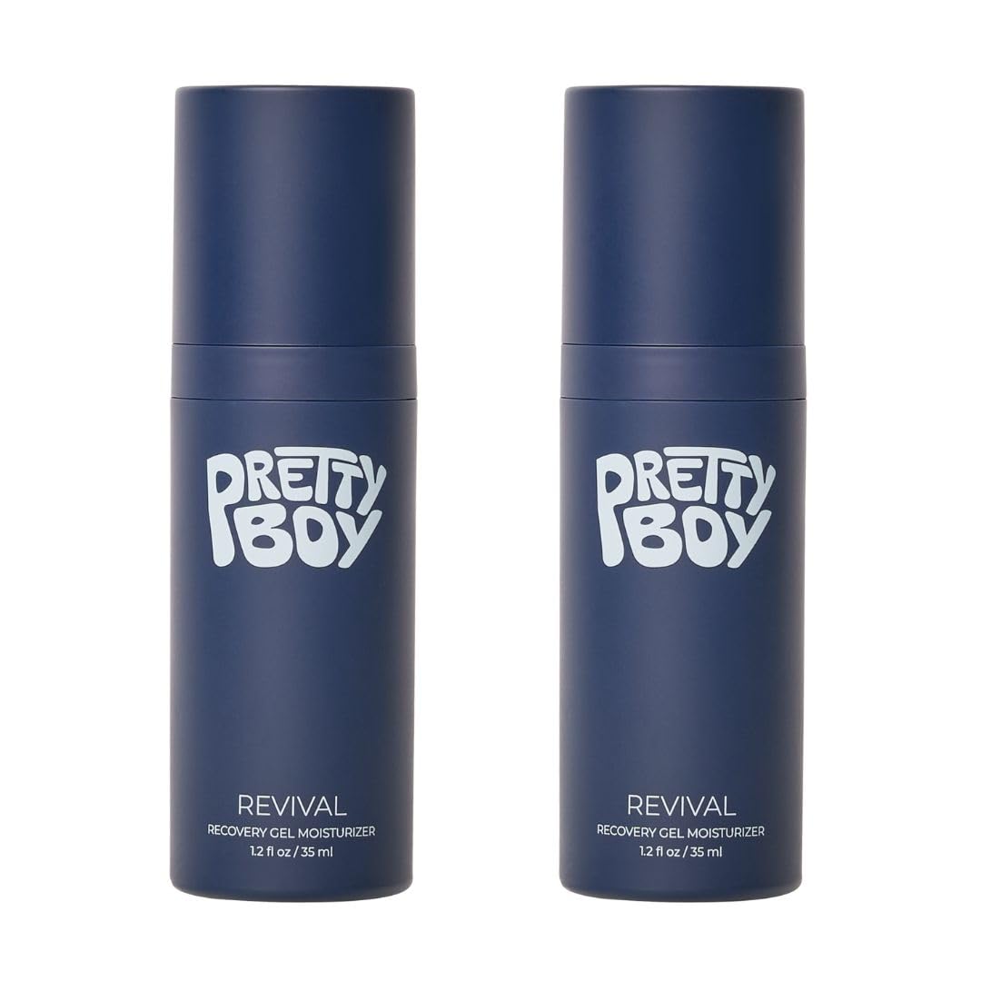 Prettyboy Face Revival Gel Moisturizer for Men - Hydrating Cream