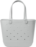 Extra-Large Waterproof Beach Bag - Structured Getaway Tote