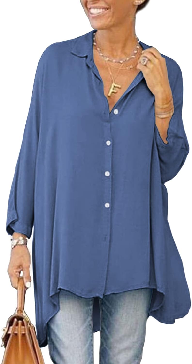 Aoysky Womens Oversized T Shirts for Casual Everyday Style