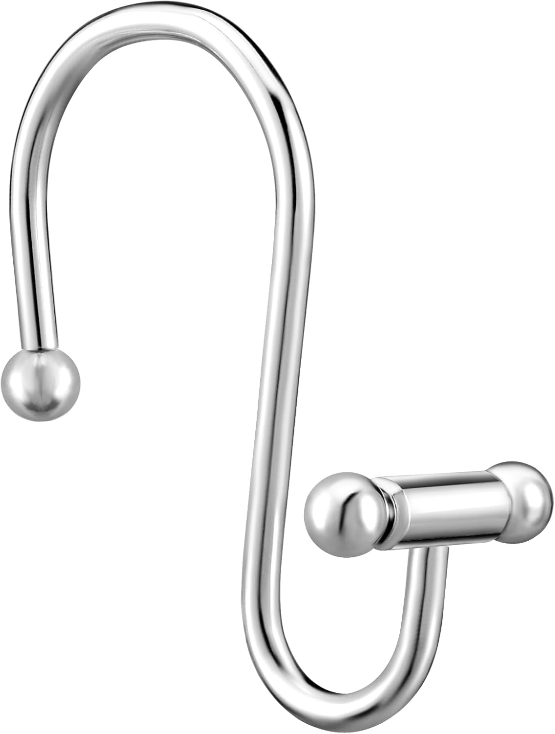 Rustproof T-Shape Shower Hooks | Anti-Slip Design