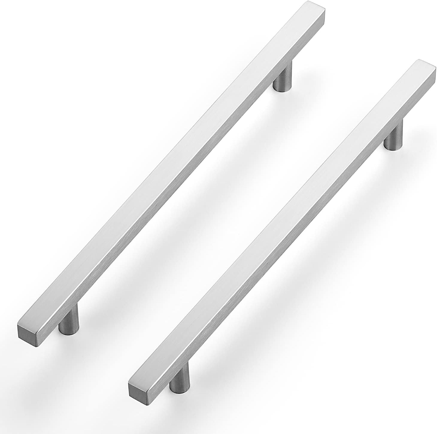 Brushed Nickel Cabinet Handles 30 Pack for Modern Kitchens