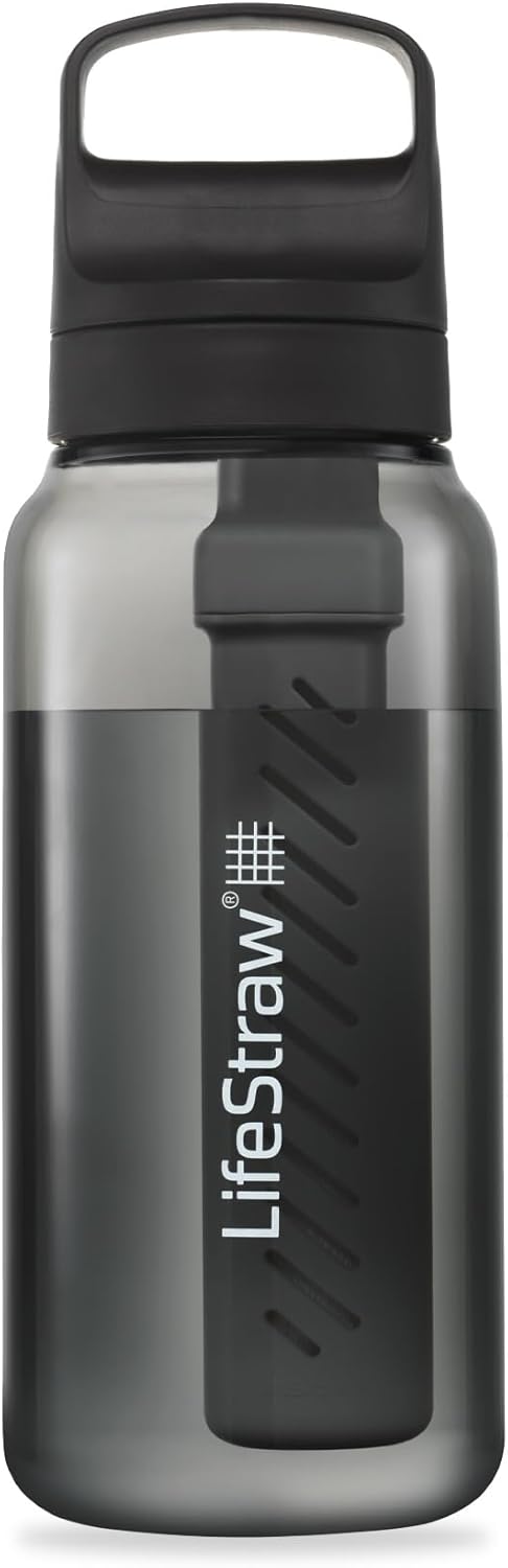 LifeStraw Go Series Water Filter Bottle for Travel and Everyday Use