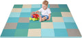 OLAKIDS Baby Foam Play Mat 58in x 58in - Foldable Waterproof Play Mat