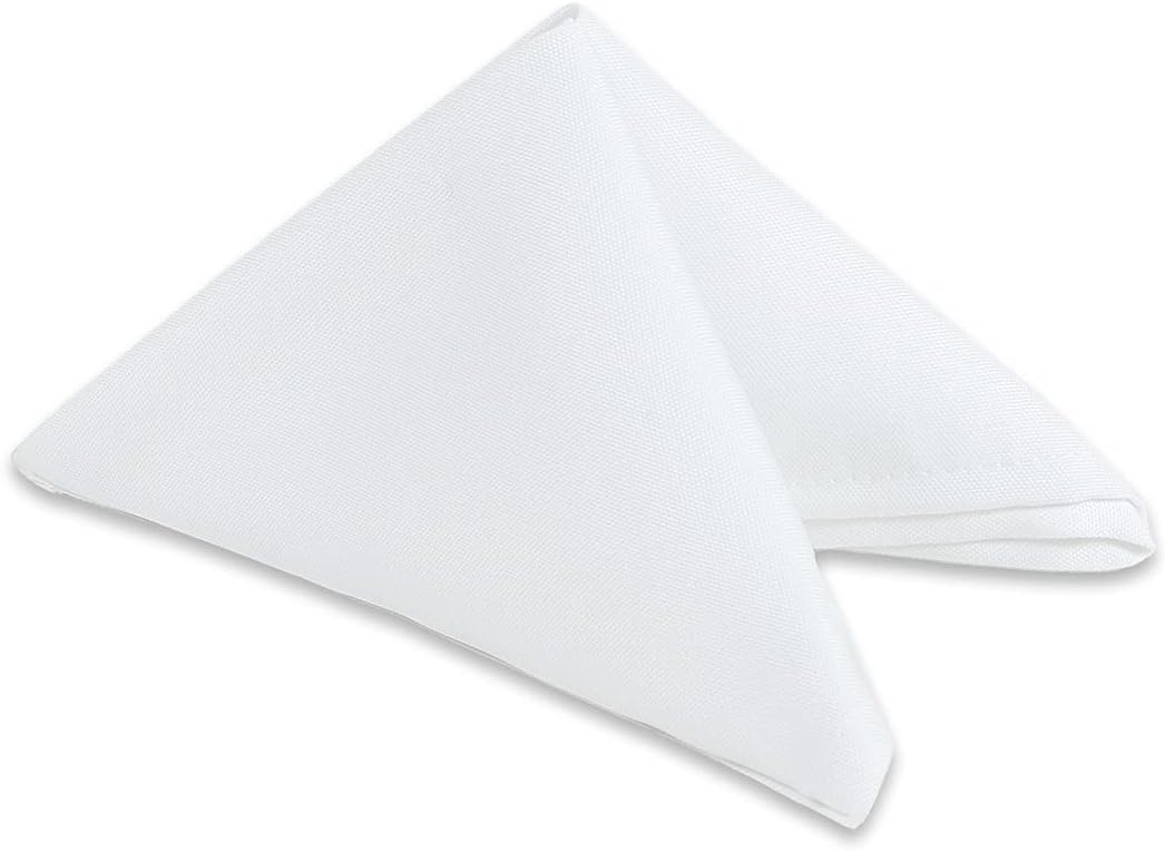 Polyester Cloth Napkins - Premium Quality Set of 100 for Events
